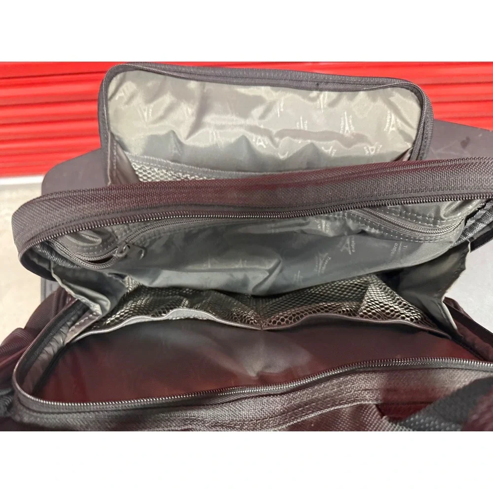 Travelpro Platinum 3 Rolling Briefcase Black Ballistic Nylon Carry On Bag